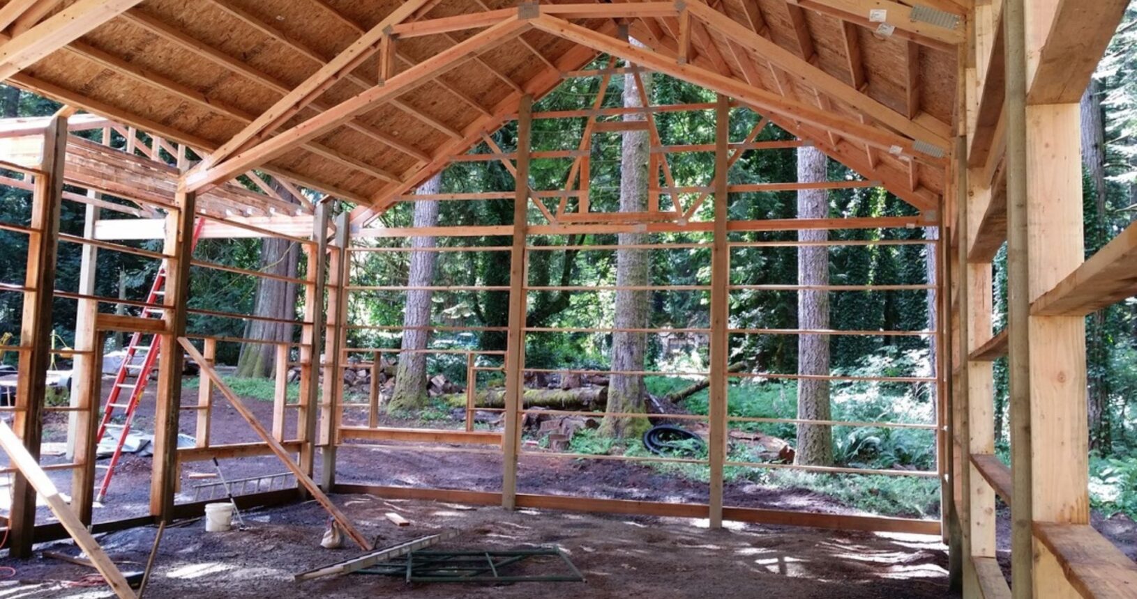 oregon pole barn