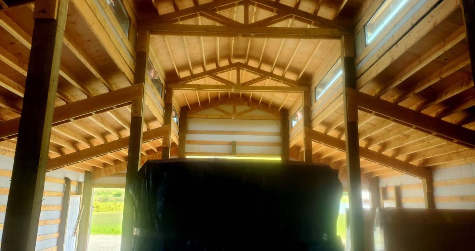 oregon pole building kit